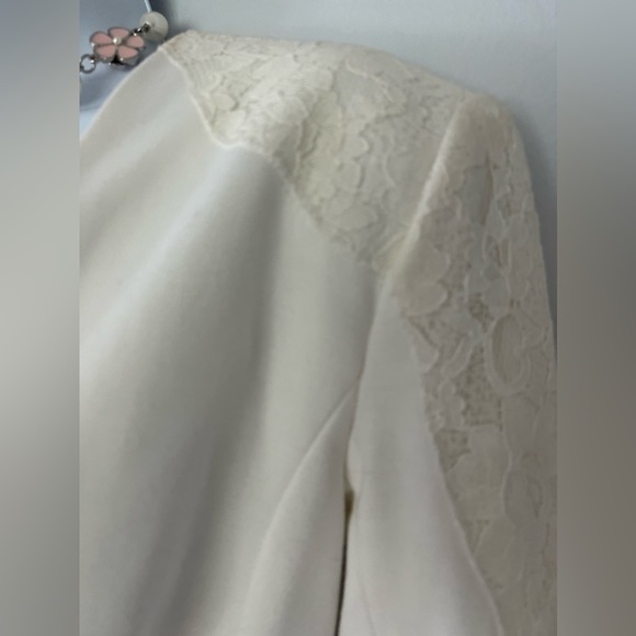 Grace Element Women's White Blazer Jacket - Picture 3 of 16